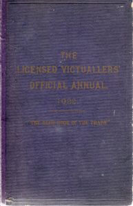 The Licensed Victuallers' Official Annual, 1922.