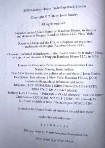 How Fascism Works: The Politics of Us and Them