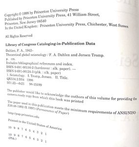 Theoretical Global Seismology