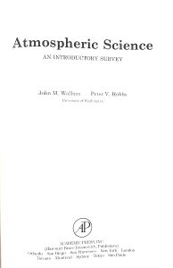 Atmospheric Science - An Introductory Survey