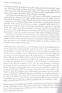 Tides - A Scientific History