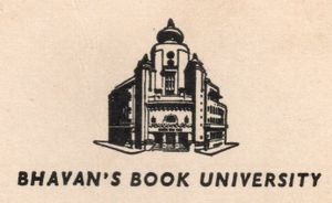 Bhavan's Book University
