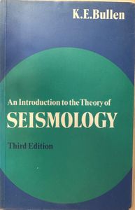 An Introduction to the Theory of Seismology