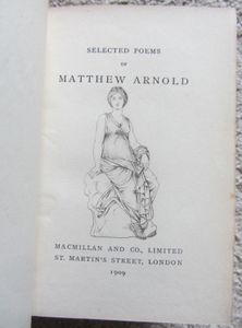 Selected Poems of Matthew Arnold