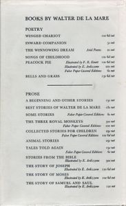 The Complete Poems of Walter de la Mare