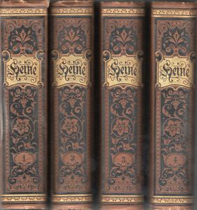 Heinrich Heine's Sämtliche Werke in vier Bänden