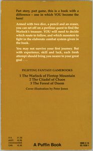The Warlock of Firetop Mountain