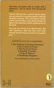 The Warlock of Firetop Mountain