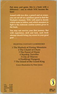 The Warlock of Firetop Mountain