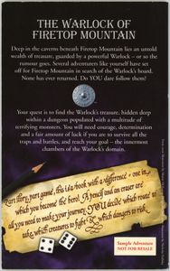 The Warlock of Firetop Mountain