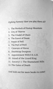 The Warlock of Firetop Mountain