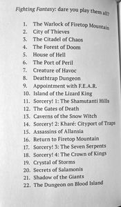 The Warlock of Firetop Mountain