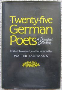 Twenty-Five German Poets: A Bilingual Collection