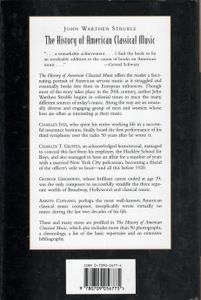 The History of American Classical Music: McDowell Through Minimalism