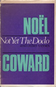 Not Yet the Dodo and Other Verses