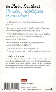 Pensées, Répliques Et Anecdotes