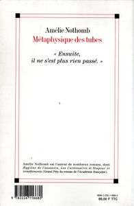 Métaphysique Des Tubes