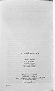 La Nuit des Mutants