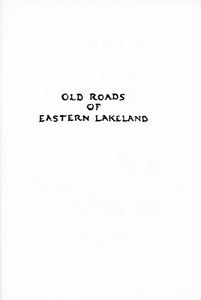 Old Roads of Eastern Lakeland