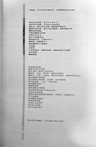 The Fleetway Companion