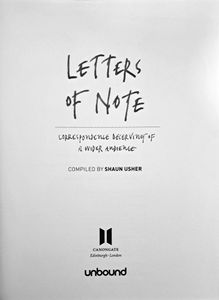 Letters of Note