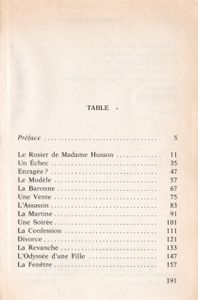 Le Rosier De Madame Husson