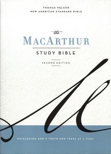 The MacArthur Study Bible: New American Standard Bible, Second Edition