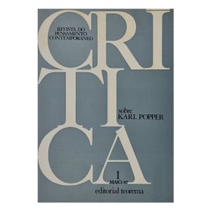 Crítica — Revista do Pensamento Contemporâneo n.º 1/Maio 87