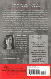 Quiet: The Power of Introverts in a World That Can’t Stop Talking