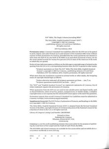 The Holy Bible, English Standard Version (ESV Bible, The Single Column Journaling Bible)