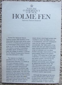 Holme Fen National Nature Reserve