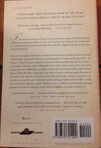 Autobiography Of Red: A Novel In Verse