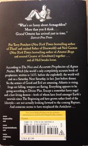Good Omens: The Nice and Accurate Prophecies of Agnes Nutter, Witch
