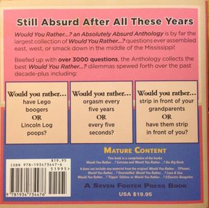Would You Rather...?: An Absolutely Absurd Anthology