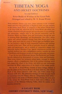 Tibetan Yoga and Secret Doctrines