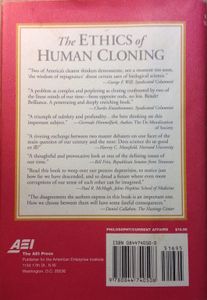 The Ethics of Human Cloning