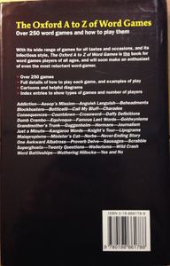 The Oxford A to Z of Word Games
