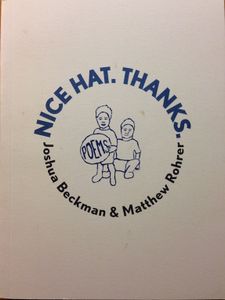 Nice Hat. Thanks.