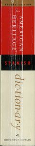 The American Heritage Spanish Dictionary (Spanish/English — English/Spanish)