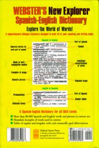 Webster's New Explorer Spanish-English Dictionary (Diccionario Español-Inglés)