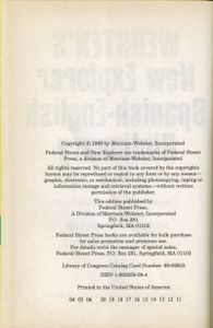 Webster's New Explorer Spanish-English Dictionary (Diccionario Español-Inglés)