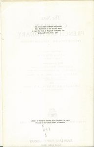 The New Cassell's French Dictionary