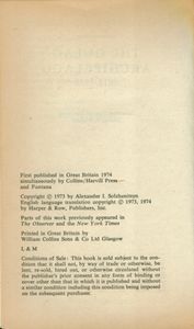 The Gulag Archipelago