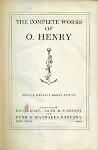 The Complete Works Of O. Henry