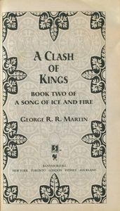 A Clash Of Kings