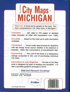 The Complete City Maps Of Michigan