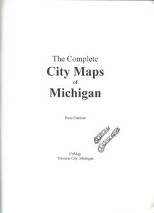 The Complete City Maps Of Michigan