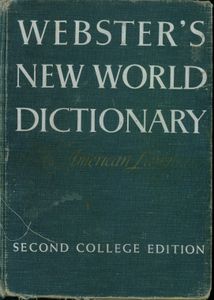 Webster's New World Dictionary Of The American Language (Second College Edition)