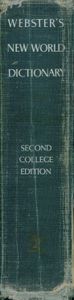 Webster's New World Dictionary Of The American Language (Second College Edition)