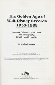 The Golden Age of Walt Disney Records 1933-1988